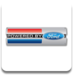 Powered By Ford Sign