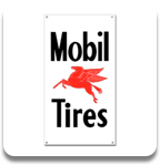 Mobil Tires Sign