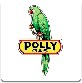 Pollygas Cut-out Sign
