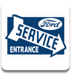 Small Service Sign Right