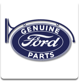 Double-sided Genuine Parts Oval