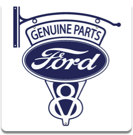 Double-sided Genuine Parts V8