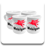 Mobilgas Diner Mug Set