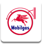 Double-sided Mobilgas Disk