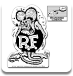 Small B&W Rat Fink Magnet