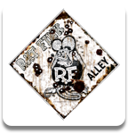 Rustic Rat Fink Alley Square