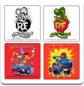 Rat Fink Coaster Set #1